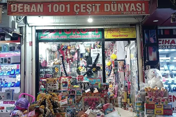 DERAN BİNBİR ÇEŞİT DÜNYASI - Oyuncak mağazası - Diyarbakır Kayapınar