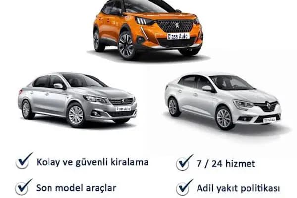 Class Auto Araç Kiralama - Araba Kiralama Şirketi - İstanbul Avcılar