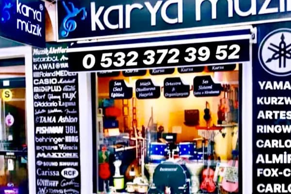 Karya Müzik - Müzik aletleri mağazası - Muğla Menteşe