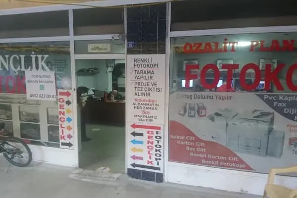 Gençlik Fotokopi - Fotokopi Malzemeleri Mağazası - Kocaeli İzmit