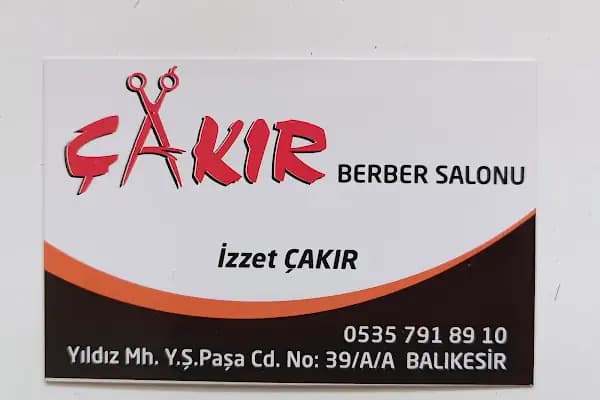 Çakir Berber Salonu - Berber Dükkanı - Balıkesir Karesi