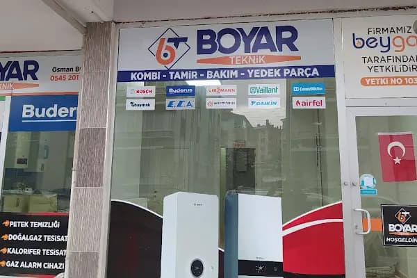 BOYAR Teknik Kombi Bakım Servisi - Isıtma Sistemleri - Ankara Beypazarı