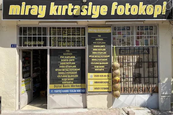 Miray Kitap Kırtasiye Fotokopi Oyuncak - Kırtasiye - Konya Karapınar