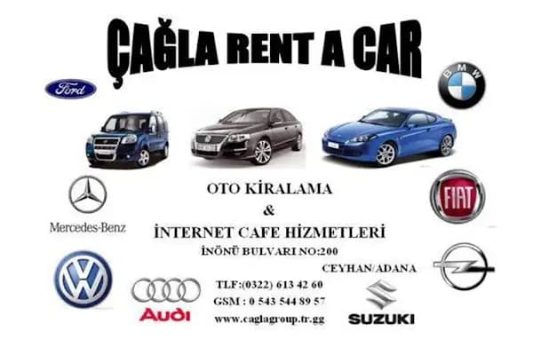 ÇAĞLA RENT A CAR OTO KİRALAMA - Araba Kiralama Şirketi - Adana Ceyhan