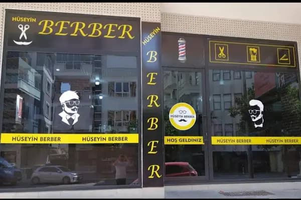 Hüseyin Berber Salonu - Berber Dükkanı - Antalya Alanya