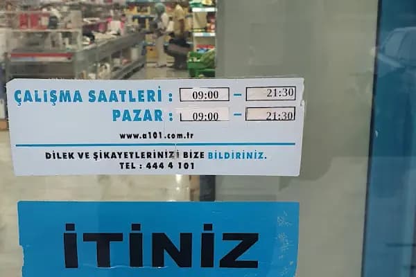 A101 - Süpermarket - Antalya Finike