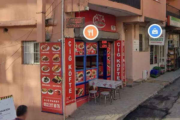 Ata Çiğköfte Bayraklı Şube - Çiğ Köfteci - İzmir Balçova