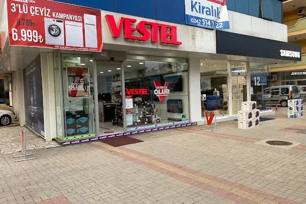 Vestel Alanya Şekerhane Yetkili Satış Mağazası - Yiğit Uçan - Beyaz Eşya Mağazası - Antalya Alanya