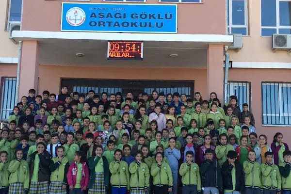 AŞAĞIGÖKLÜ ORTAOKULU - Okul - Şanlıurfa Halfeti
