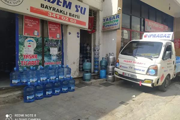 Bayraklı Badem Su - Yaşar Ticaret - Şişe Suyu Tedarikçisi - İzmir Bayraklı