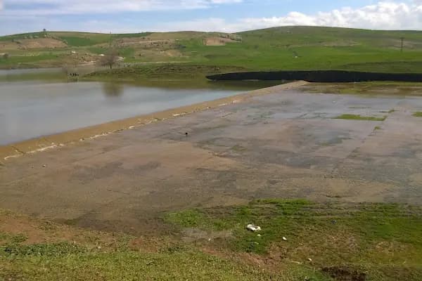 Halilan Sulama Göleti - Gölet - Diyarbakır Çınar