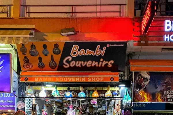 BAMBİ SOUVENİRS SHOP Su kabağı hediyelik - Hediyelik eşya mağazası - Antalya Alanya