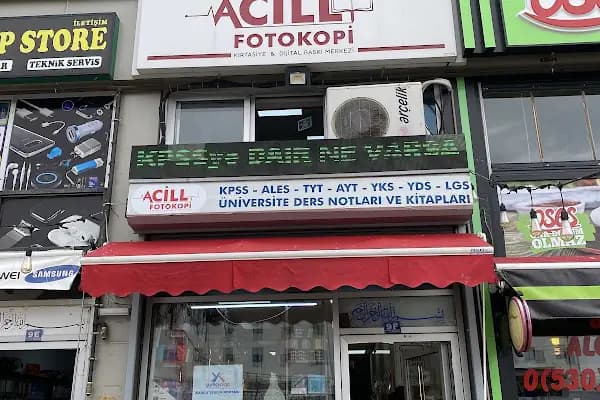 Acill Fotokopi Kırtasiye - Fotokopi ve Ozalit - Konya Cihanbeyli
