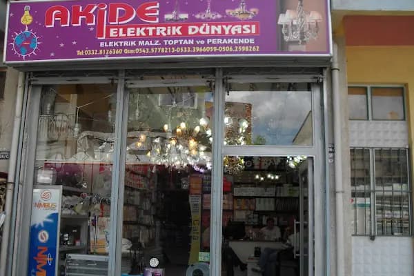 Akide Elektrik - Elektrik Malzemeleri Satıcısı - Konya Akşehir