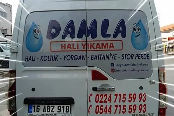 İnegöl Damla Hali Yikama - Halı Temizleme Hizmeti - Bursa İnegöl