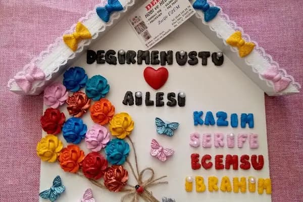 Dekor hobi ve hediyelik - Hobi dükkanı - Konya Meram