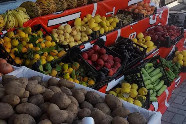 EFESU09 DOĞAL ÜRÜNLER VE MANAV (greengrocer)( зеленщик)TOPTAN VE PERAKENDE - Sebze Toptan Satış Pazarı - Antalya Kepez