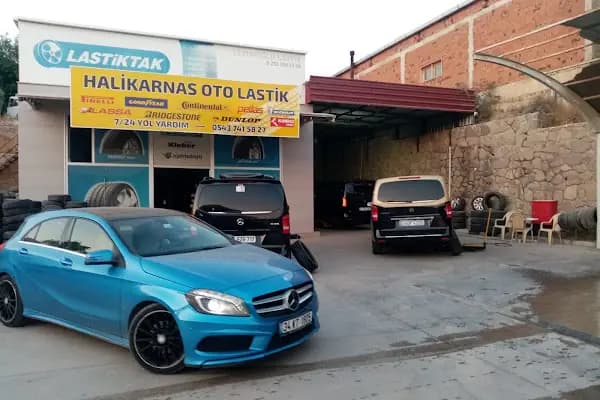HALİKARNAS OTO LASTİK / VE AKÜ SATIŞ YERİ - Oto Lastik Dükkanı - Muğla Bodrum