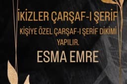 İkizler carsafi serif dikimevi