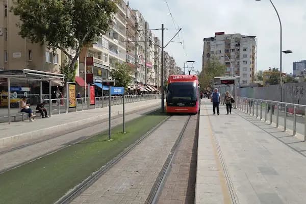Doğu Garajı Tramvay Durağı - Suburban train line - Antalya Muratpaşa