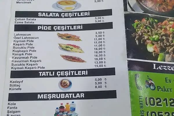 Çınar Pide Kebap Salonu - Restoran - İstanbul Sultangazi