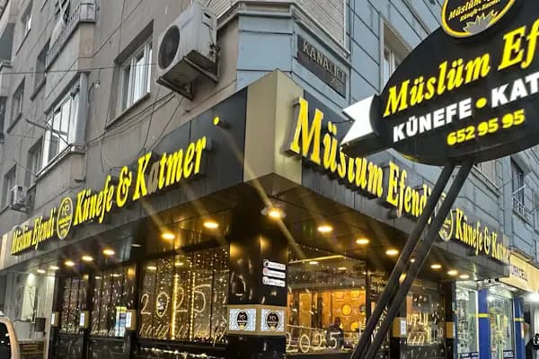 Müslüm Efendi Künefe Birecik - Tatlı Dükkanı - Şanlıurfa Birecik