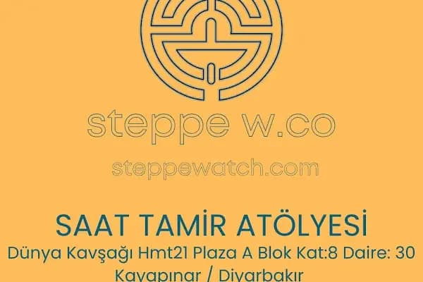 Steppe Watch Saat atölyesi SAATÇİ - Saatçi - Diyarbakır Kayapınar