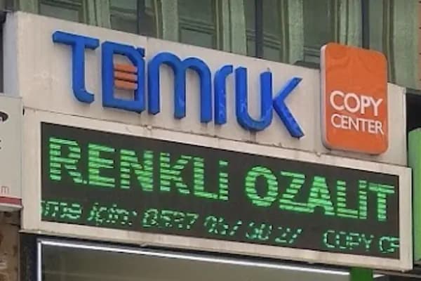 Tomruk Copy Center - Dijital Baskı Merkezi - İstanbul Bağcılar