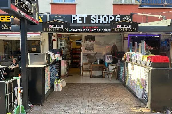 Pet Shop 6 - Evcil Hayvan Malzemeleri Mağazası - Ankara Çankaya