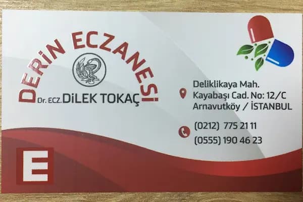 DERİN ECZANESİ - Eczane - İstanbul Arnavutköy