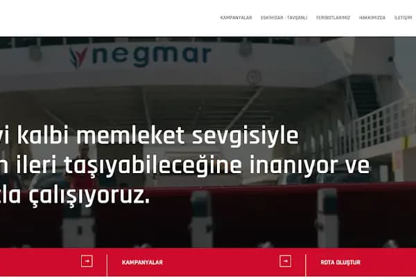 Negmar Tavşanlı Feribot İskelesi - Feribot İşletmesi - Yalova Altınova