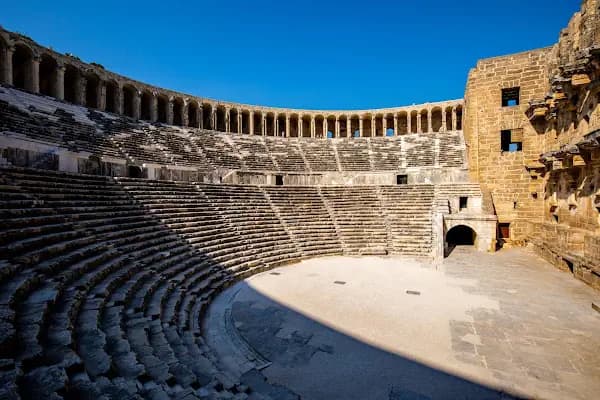 Aspendos Antik Tiyatrosu - Tarihi Yer - Antalya Manavgat