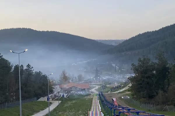 Yolopark Türkiye🌈 Renkli Dev kaydırak - Oyun/Eğlence Merkezi - Bursa Keles