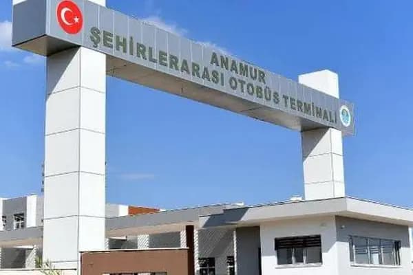 Anamur Şehirler Arası Otobüs Terminali - Kapalı Konaklama Yeri - Mersin Anamur