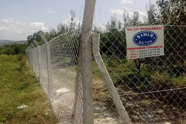 SINIR BETON İNŞAAT MADENCİLİK NAKLİYAT SANAYİİ VE TİCARET LİMİTED ŞİRKETİ - Çit İşleri Yüklenicisi - Bursa İnegöl