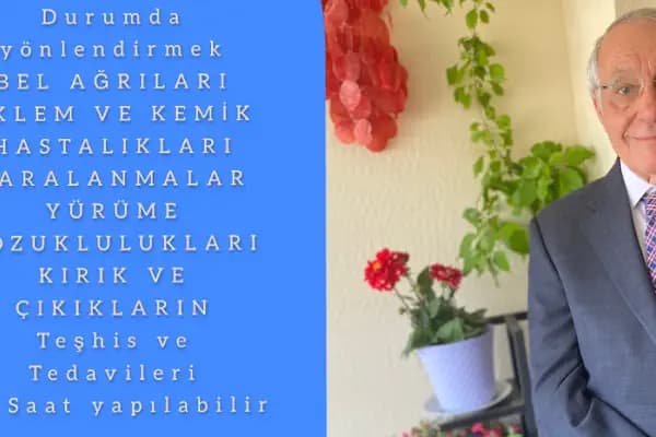 Prof. Dr. Ümit Akkoyunlu Ortopedi ve Travmatoloji Uzmanı - Ortopedi Cerrahı - Ankara Beypazarı