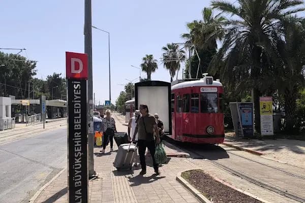 Nostalji Tramvay Durağı - Ulaşım Hizmeti - Antalya Muratpaşa