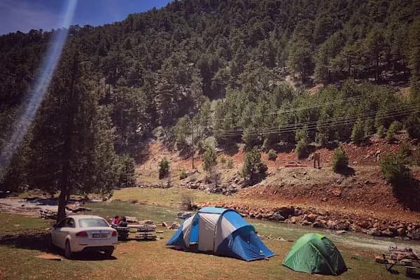 Başpınar Tabiat Parkı Kamp ve Piknik Alanı - Doğa Koruma Alanı - Isparta Aksu