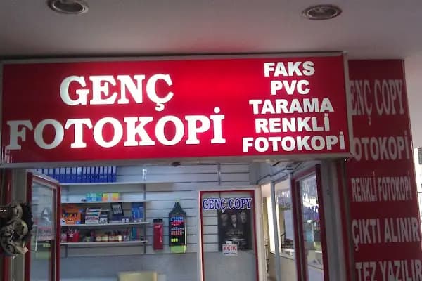 Genç Copy Fotokopi Merkezi - Fotokopi Malzemeleri Mağazası - Adana Seyhan