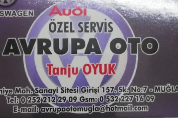 Avrupa Oto ( Muğla Volkswagen Vw Audi Seat Skoda Özel servis Tamir Bakım Yedek Parça) - Oto Tamir Atölyesi - Muğla Menteşe