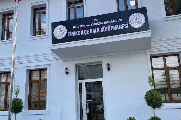 Finike İlçe Halk Kütüphanesi - Kütüphane - Antalya Akseki