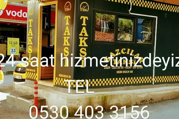 Gazcılar taksi durağı - Taksi - Bursa İnegöl