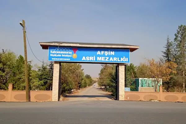 Afşin Asri Mezarlığı - Mezarlık - Kahramanmaraş Afşin