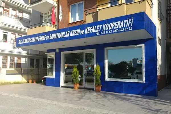 S.S. ALANYA SANAYİ ESNAF VE SANATKARLAR KREDİ VE KEFALET KOOPERATİFİ - Kurumsal Ofis - Antalya Aksu