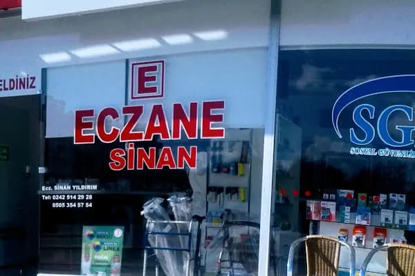 SİNAN ECZANESİ - ECZANE SİNAN ( PHARMACY / APOTHEKE / АПТЕКА АЛАНЬЯ СИНАН ) - Eczane - Antalya Akseki