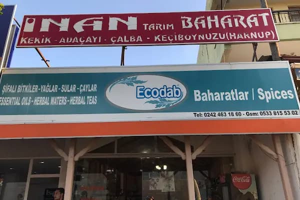 İnan Tarım Baharat - Organik Gıda Marketi - Antalya Aksu