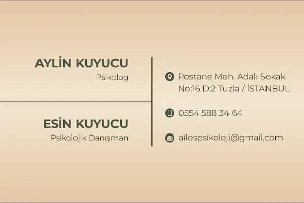 Ailes Psikoloji - Psikolog - İstanbul Tuzla
