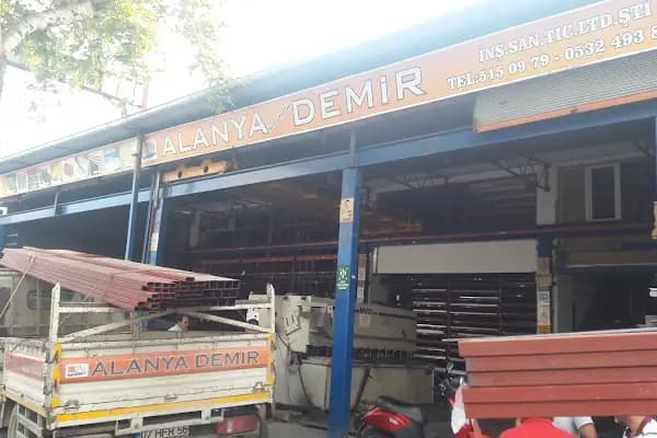 ALANYA DEMİR TİC.= BORU - PROFİL - LAMA - KARE- NPU - NPI - ŞINGIL - OSB - ÇATI PANELİ - TRAPEZ - GALVANİZ - SİYAH SAÇ - Metal Atölyesi - Antalya Kemer