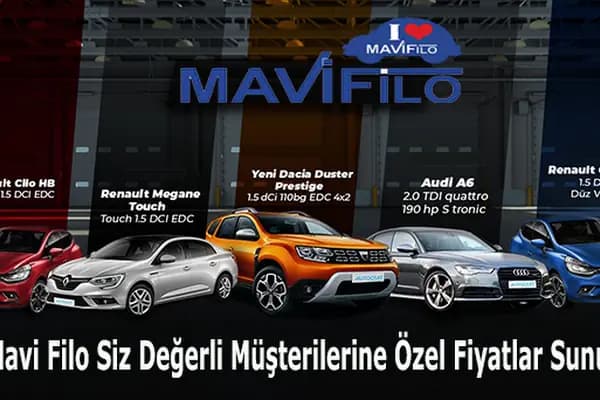 Mavi Filo İstanbul Havalimanı - Araba Kiralama Şirketi - İstanbul Arnavutköy