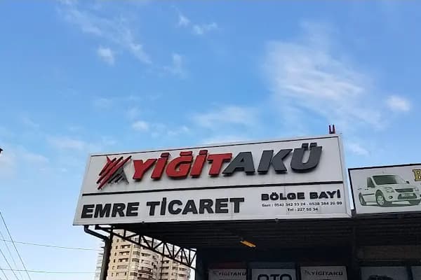 Emre Ticaret Yiğit Akü Trabzon - Araç Akü Mağazası - Trabzon Akçaabat